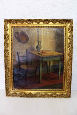 Fernand Fabre, Still Life, 1950s, Oil on Canvas, Framed-BQF-1702056