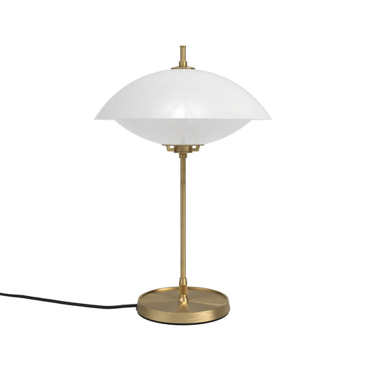 Clam Table Lamp by Fritz Hansen #Opal / Brass