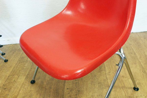 Fiberglass Chairs from Stella, 1970s, Set of 6-BQF-1320688