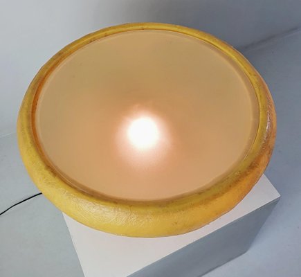 Fiberglass Coffee Table with Light, 1960s-FO-1342450