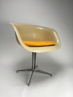 Fiberglass La Fonda Armchairs by Charles and Ray Eames for Herman Miller, 1960s, Set of 6-KKZ-2023343