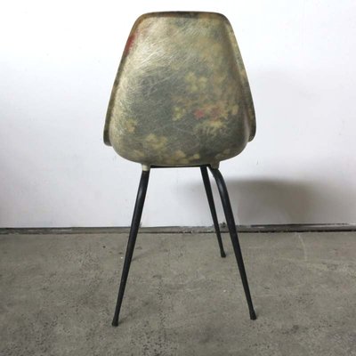 Fiberglass Side Chair by René-Jean Caillette, 1950s-WK-569120