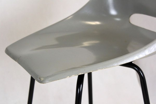 Fibreglass Chairs by Miroslav Navratil for Vertex, 1960s, Set of 4-WVS-799227