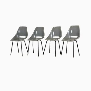 Fibreglass Chairs by Miroslav Navratil for Vertex, 1960s, Set of 4-WVS-799227