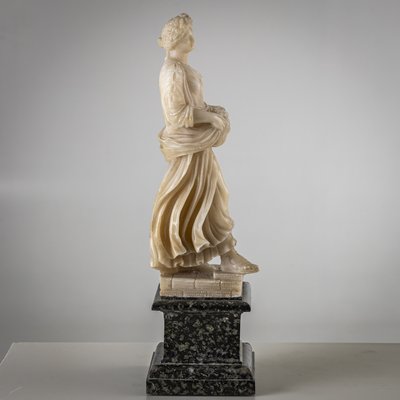 Figurative Sculptures, Late 19th Century, Alabaster, Set of 2-VEI-2021305