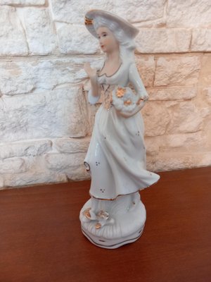 Figure of Lady from Capodimonte, 1950s-WMZ-1766113