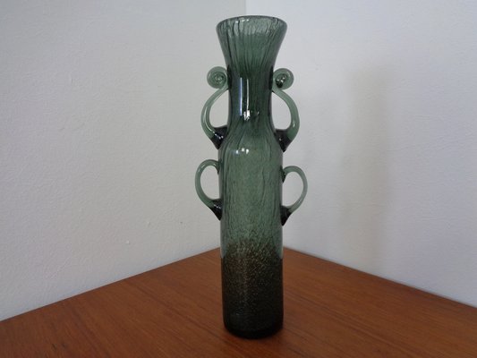 Filigree Italian Glass Vase, 1960s-RDW-1382967