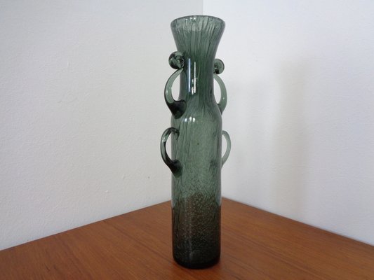 Filigree Italian Glass Vase, 1960s-RDW-1382967