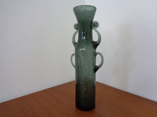 Filigree Italian Glass Vase, 1960s-RDW-1382967