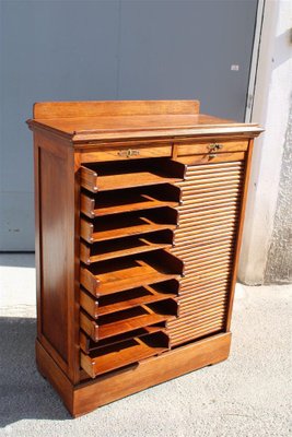 Filing Cabinet in Chestnut, 1910s-EH-1757024