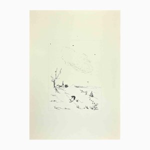 Filippo De Pisis, Cloud, 1960s, Lithograph-ZCI-2020841