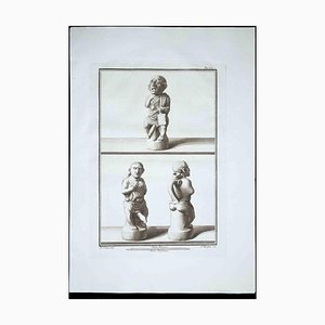 Filippo Morghen, Phallus Fascinum in Ancient Roman Religion, Etching by Filippo Morghen, 1700s-ZCI-1033907