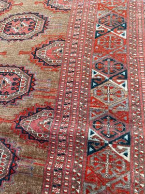 Fine Antique Large Turkmen Rug-YMM-1061979