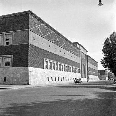 Fine Arts Palace Within Court of Honour Duesseldorf, Germany 1937-DYV-995287