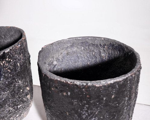 Fine Swedish Iron Garden Vases, 19th Century, Set of 2-SA-1060473