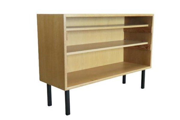 Finnings Open Bookcase in Washed Oak-FYZ-1322444