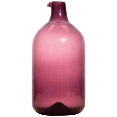 Finnish Glass Vase Bottle by Timo Sarpaneva for Iittala-SC-1134348