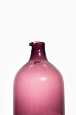 Finnish Glass Vase Bottle by Timo Sarpaneva for Iittala-SC-1134348