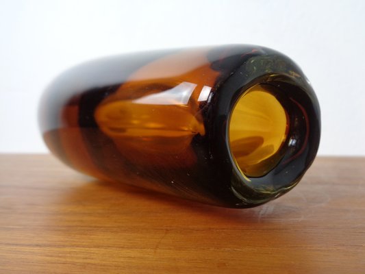 Finnish Glass Vase by Armando Jacobino for Oy Kumela, 1950s-RDW-1785484