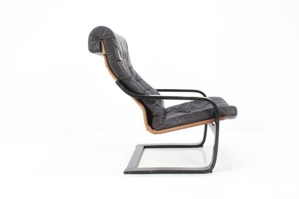 Finnish Leather Armchair, 1972-TZ-592148