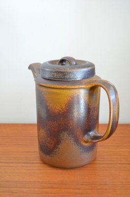 Finnish Ruska Stoneware Coffee Pot by Ulla Procope for Arabia, 1960s-OV-1193234