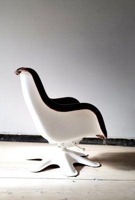 Finnish Turn-Tilt Model 418 Armchair by Yrjö Kukkapuro for Haimi, 1960s-APD-1175093