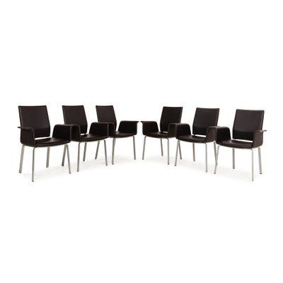 Fino Leather Chairs from Cor, Set of 6-RQW-2041466