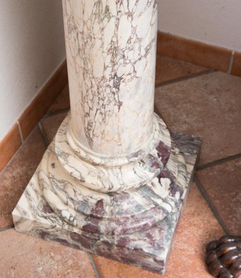 Fiordipesco Marble Roman Column, Early 19th Century-KKK-1777408