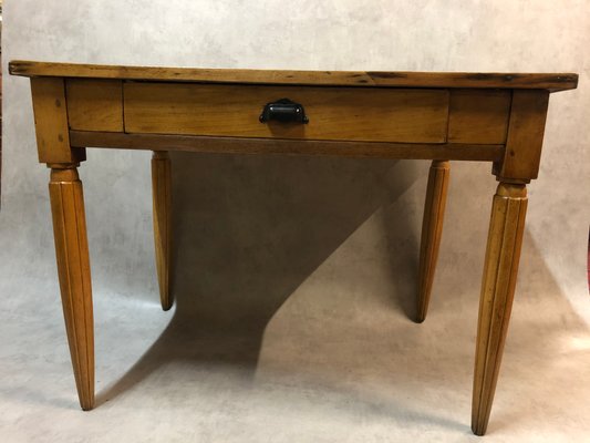 Fir and Pine Side Table, 1920s-SDV-559304