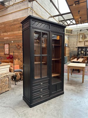 Fir Display Cabinet, 1920s-WSZ-2036454