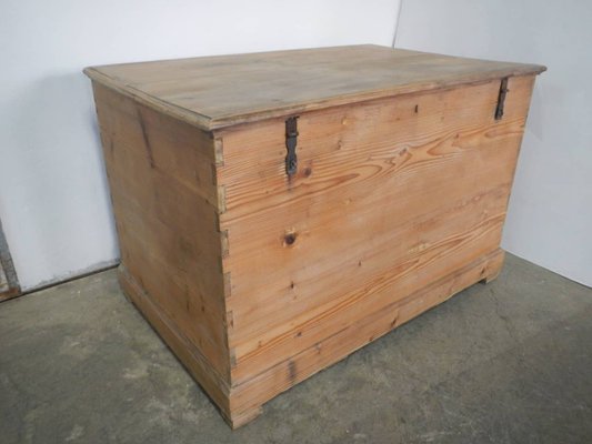 Fir Wood Work Table or Box, 1950s-WWQ-820514