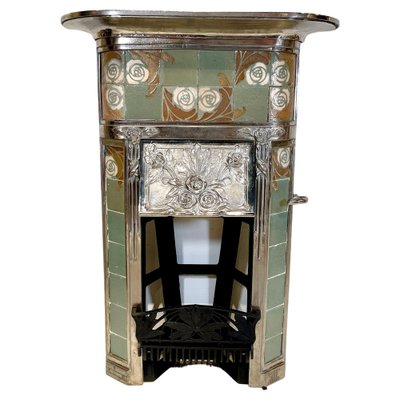 Fireplace in Ceramic & Iron by Sue Et Mare, 1920-NJJ-1377885