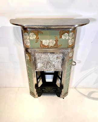 Fireplace in Ceramic & Iron by Sue Et Mare, 1920-NJJ-1377885