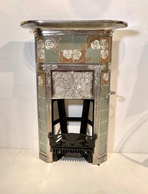 Fireplace in Ceramic & Iron by Sue Et Mare, 1920-NJJ-1377885