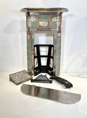 Fireplace in Ceramic & Iron by Sue Et Mare, 1920-NJJ-1377885