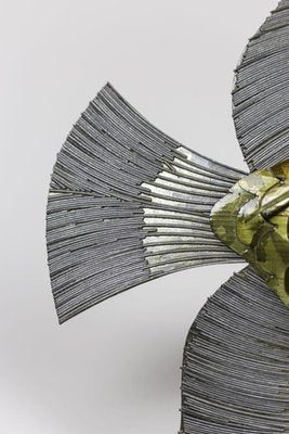 Fish in Copper, Brass & Tin Leaves, 1970s-CEJ-714878