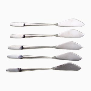 Fish Knives, Model 2070 by Helmut Alder, 1959, Set of 5-ZWH-1722454