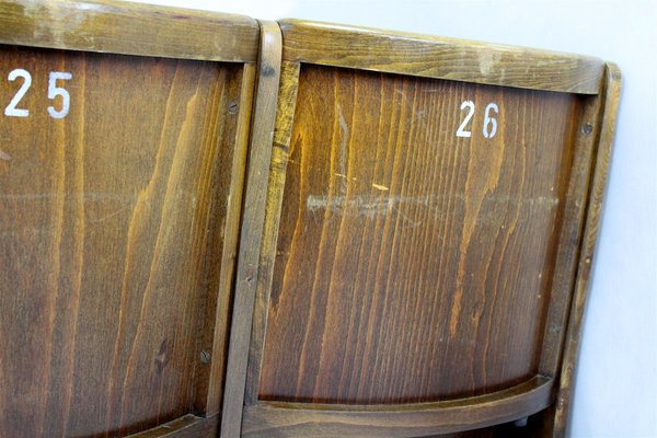 Five-Seater Cinema Bench from TON, 1960s-WVS-1706540