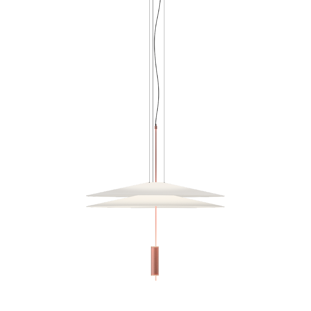 FLAMINGO 1510 - LED dimmable pendant lamp by Vibia #Copper