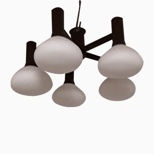 Flat Ceiling Lamp from Hadar-Leuchten, 1970s-HOI-826724