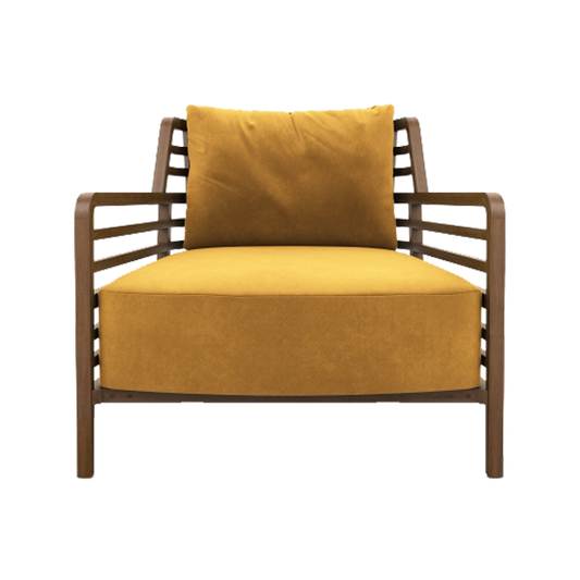 Flax - Fabric Armchair With Armrests by Ligne Roset