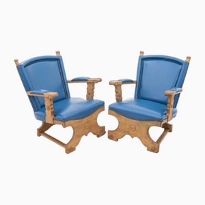 Flemish Armchairs, 1950s, Set of 2-JCN-1719979