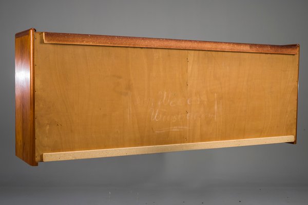 Floating Wallsideboard in Teak by Hans J. Wegner for Ry Furniture, 1959-ZZH-2026026