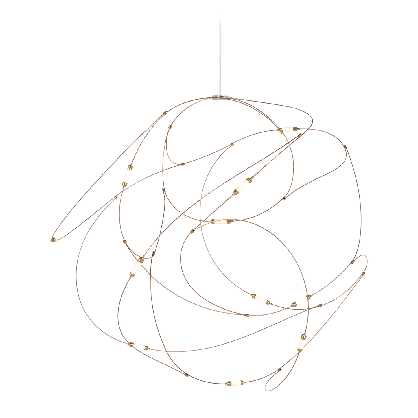 Flock of Light 11 Pendant Lamp by Moooi #Bronze