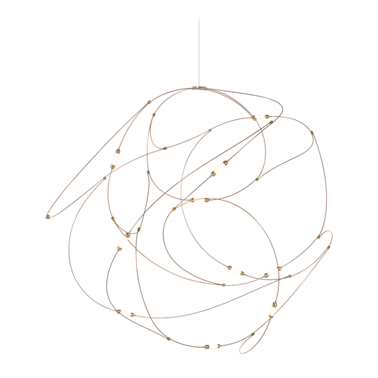 Flock of Light 11 Pendant Lamp by Moooi #Bronze