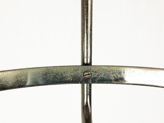 Floor Coat Hanger in Nickel-Plating and Brass by BBPR for Artemide, 1970s-RD-1705168