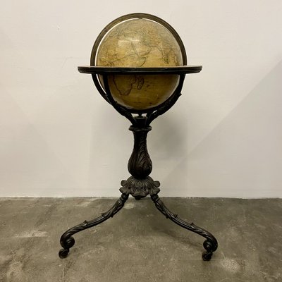 Floor Globe by Josiah Loring, 1841-IGT-1773480