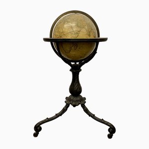 Floor Globe by Josiah Loring, 1841-IGT-1773480