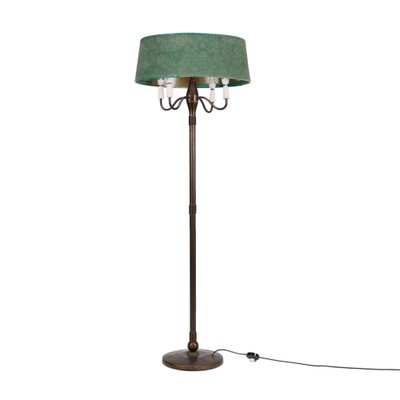 Floor Lamp Brass, Italy, 1950s-VMM-1446238