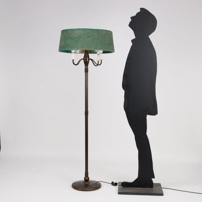 Floor Lamp Brass, Italy, 1950s-VMM-1446238